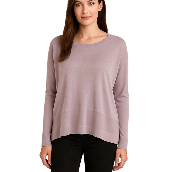 Wilfred Sweaters - Aritzia Wilfred Merino Wool Sweater Purple Lilac Medium